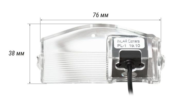 Штатна камера заднього виду Swat VDC-019 Mazda 3 (2003-2012), 2 (2005+)