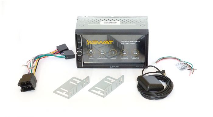 Магнитола 2DIN SWAT AHR-7040 с DSP Lite процессором звука