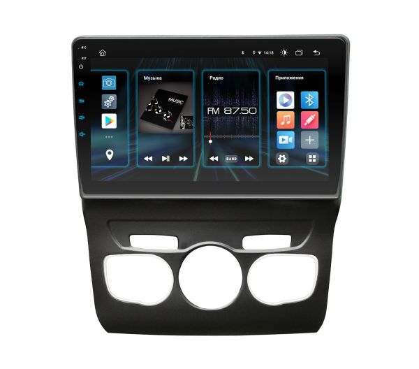 Штатная магнитола Incar DTA4-2199 для Citroen C4 2010-2015