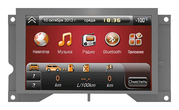 Штатна магнітола Citroen DS5 2013+