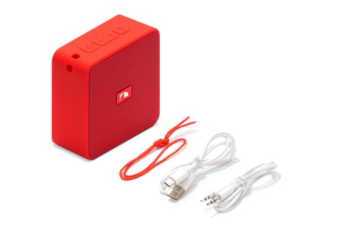 Портативна колонка Nakamichi Cubebox (Червона)