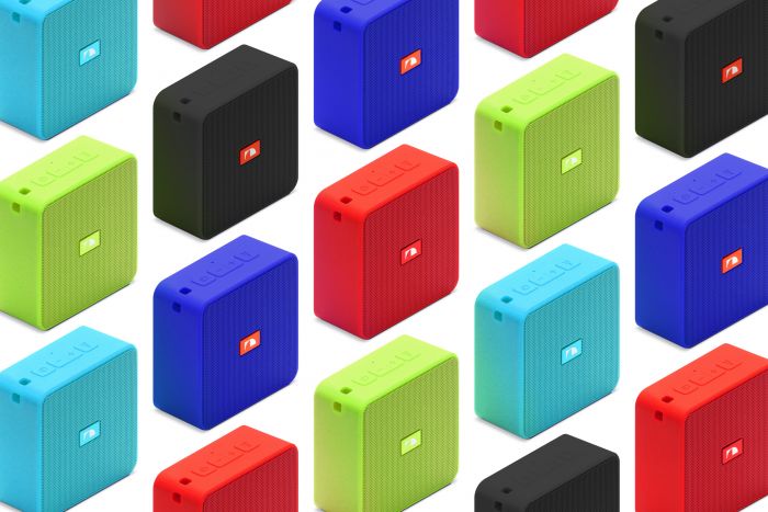 Портативная колонка Nakamichi Cubebox (Красная)