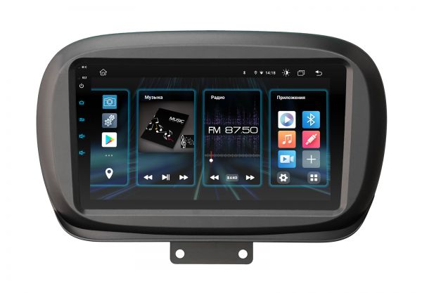 Штатна магнітола Incar DTA4-3001 для Fiat 500X 2015+