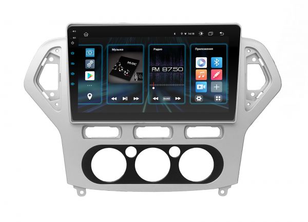 Штатная магнитола Incar DTA2-3002 для Ford Mondeo 2011-2015 Silver