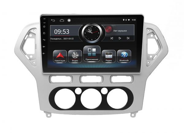 Штатная магнитола Incar PGA2-3002 для Ford Mondeo 2011-2015 Silver
