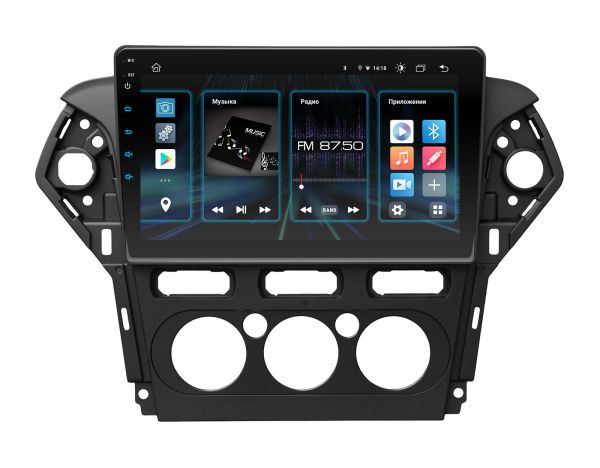 Штатна магнітола Incar DTA2-3003 для Ford Mondeo 2011-2015 Black