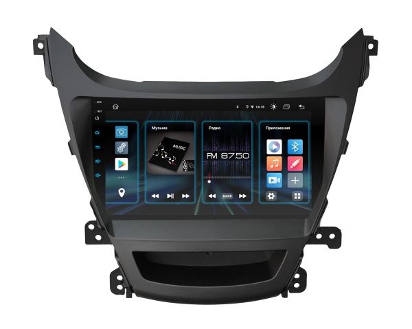 Штатная магнитола Incar DTA4-2464 для Hyundai Elantra 2014-2015