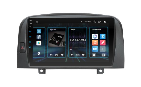 Штатна магнітола Incar DTA4-2477 для Hyundai Sonata (NF) 2004-2008