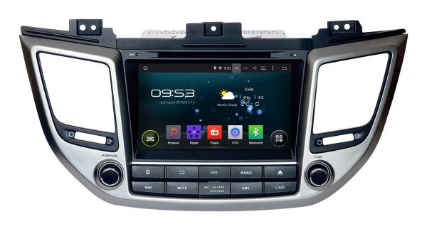 Штатна магнітола Incar AHR-2461A5 для Hyundai Tucson 2015+ 