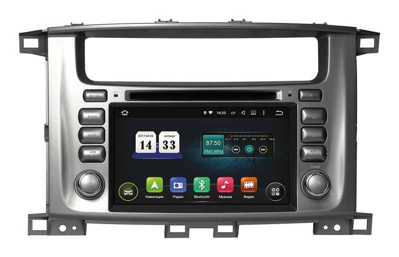 Штатная магнитола Incar TSA-2260A9 для Toyota Land Cruiser 100 Штатная магнитола Incar TSA-2260A9 для Toyota Land Cruiser 100