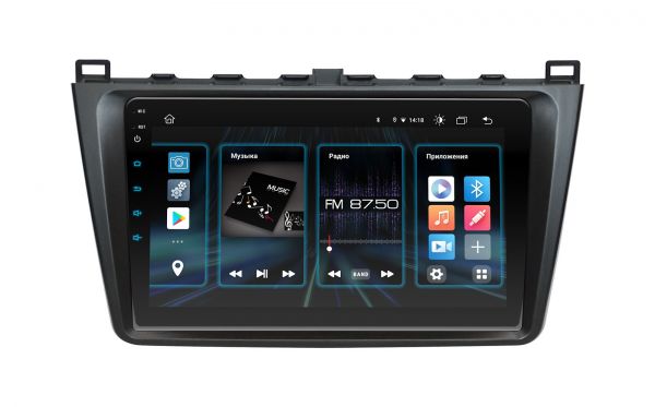 Штатная магнитола Incar DTA4-0233 для Mazda 6 2008-2012