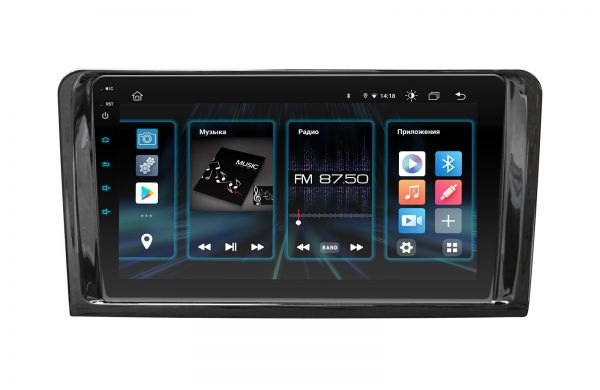 Штатная магнитола Incar DTA4-1527 для Mercedes-Benz M-сlass (W164) 2005-2011, GL-сlass (X164) 2006-2012