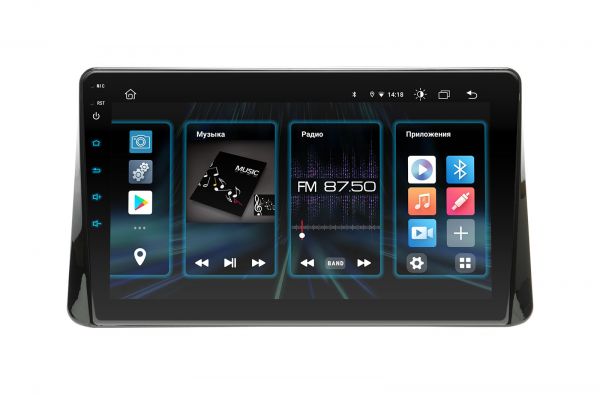 Штатна магнітола Incar DTA2-6095 для Mitsubishi Eclipse Cross 2017-2018