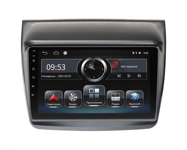 Штатна магнітола Incar PGA2-6121 для Mitsubishi Pajero Sport 2008-2015, L200 2006-2015