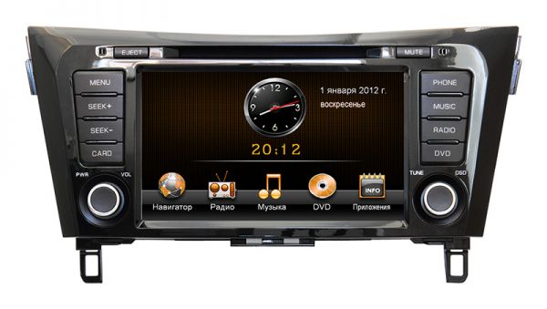Штатна магнітола Nissan Qashqai, X-Trail 2014+