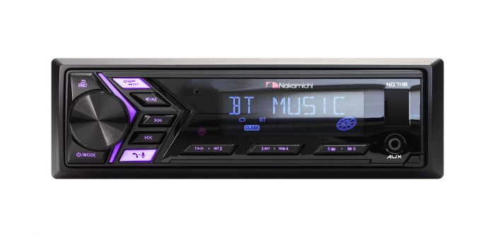 Автомагнітола 1DIN Nakamichi NQ711B з модулем Bluetooth