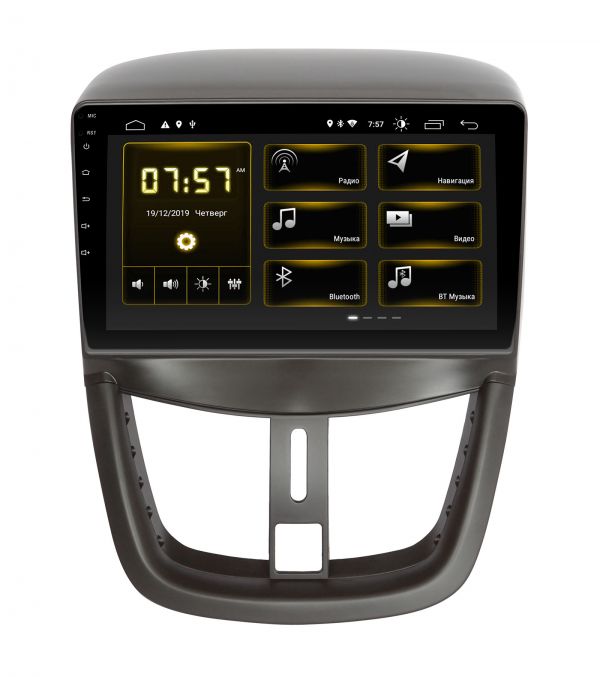 Штатна магнітола Incar DTA-7008 для Peugeot 207 Штатна магнітола Incar DTA-7008 для Peugeot 207