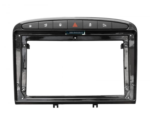 Переходная рамка Incar RFR-FC244 для Peugeot 308 2007-2013, 408 2011+ Black