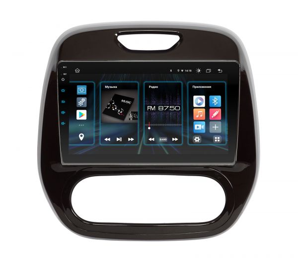 Штатна магнітола Incar DTA4-1410 для Renault Captur 2013-2019 Cond