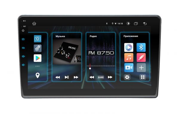 Штатна магнітола Incar DTA4-1405 для Renault Duster 2015-2017