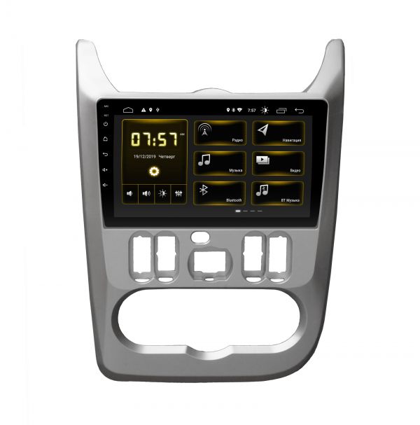 Штатна магнітола Incar DTA-1408 для Renault Logan 2009-2013, Sandero 2007-2011, Duster 2010-2013