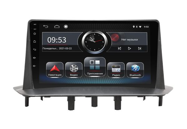 Штатная магнитола Incar PGA2-1400 для Renault Megane III 2008+