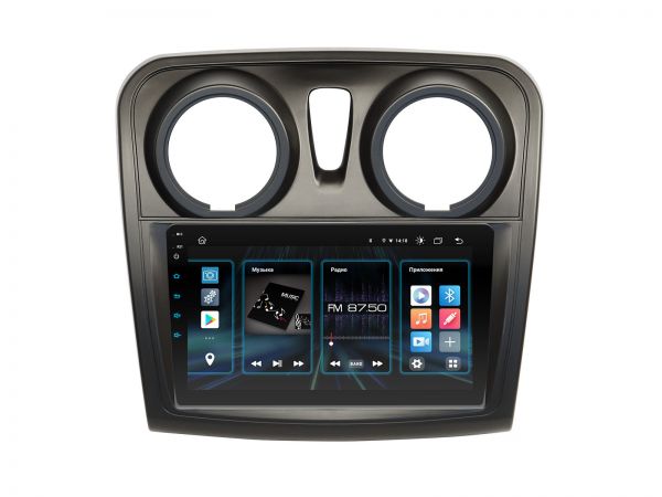 Штатна магнітола Incar DTA4-1412 для Renault Dokker 2012+, Lodgy 2012+, Sandero 2013+