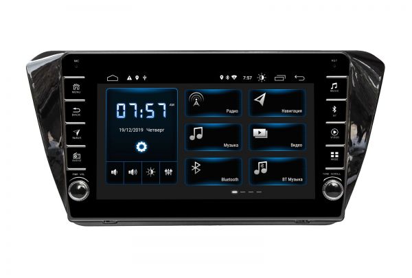 Штатная магнитола Incar DTA-1073R для Skoda SuperB 2015+