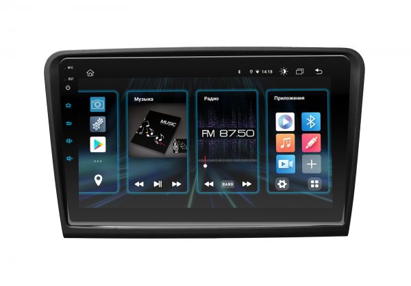 Штатна магнітола Incar DTA2-1072 для Skoda Superb 2008-2014