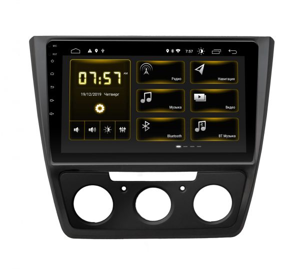 Штатная магнитола Incar DTA-1074 для Skoda Yeti 2009-2017