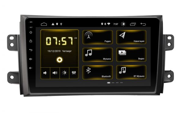 Штатна магнітола Incar DTA-0703 для Suzuki SX4 2007-2013 Штатна магнітола Incar DTA-0703 для Suzuki SX4 2007-2013