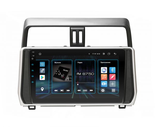 Штатна магнітола Incar DTA4-2210 для Toyota Prado 150 2018+