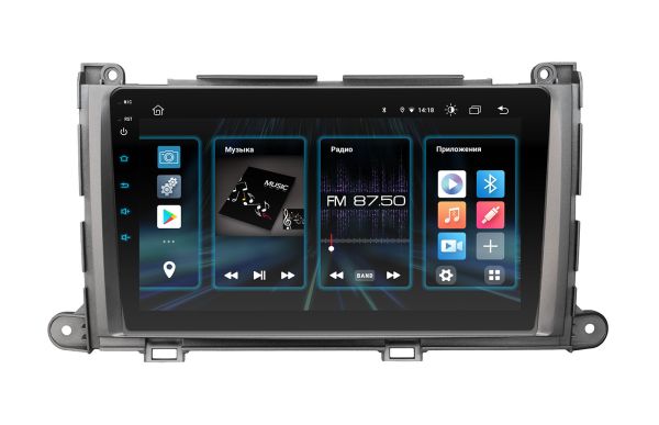 Штатная магнитола Incar DTA4-2316 для Toyota Sienna 2010-2014