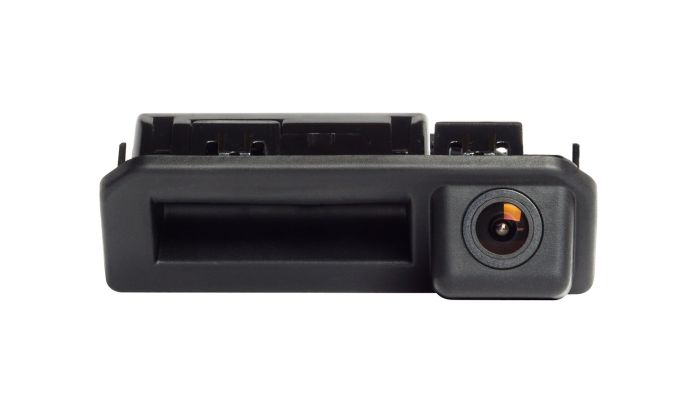 Штатная камера заднего вида Incar VDC-066 для Audi A5 B9 2016+, Q2 2016+, Skoda Kodiaq, Karoq, Rapid, Volkswagen Polo V Rest (4D) 2015+ (в ручку багажника)