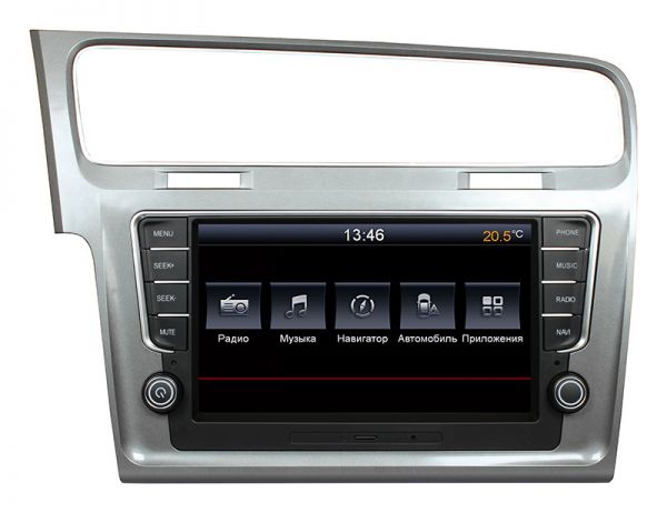 Штатная магнитола Volkswagen Golf 7 Android 2.3.4 (уценка)