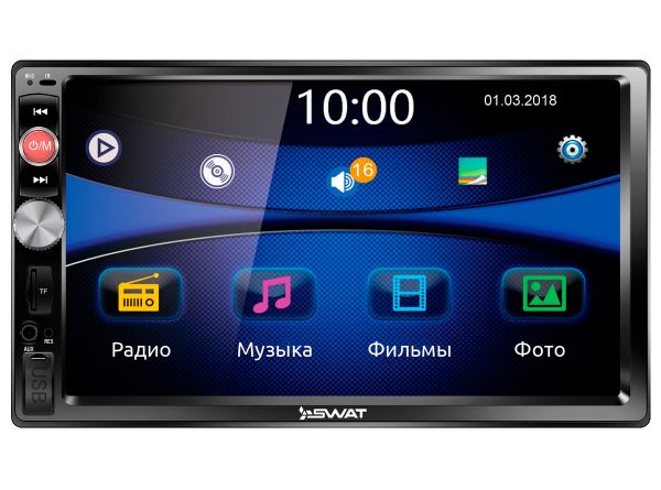 Автомагнітола 2DIN Swat CHR-5100 Автомагнітола 2DIN Swat CHR-5100