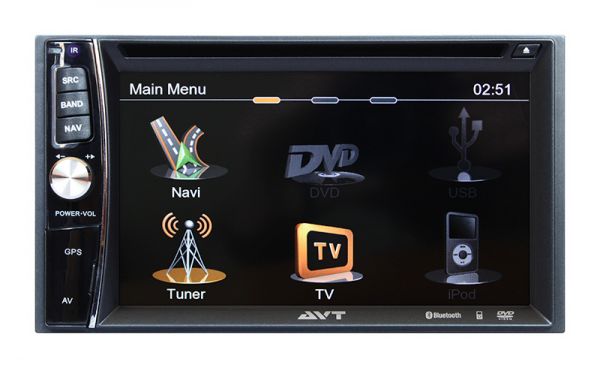 Автомагнітола 2DIN AVT DAV-6309 Автомагнітола 2DIN AVT DAV-6309