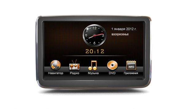 Штатная магнитола Mercedes C class (W204) 2011+