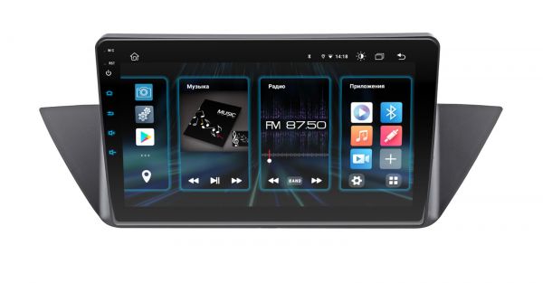 Штатна магнітола Incar DTA4-1566 для BMW X1 (E84) 2009-2015
