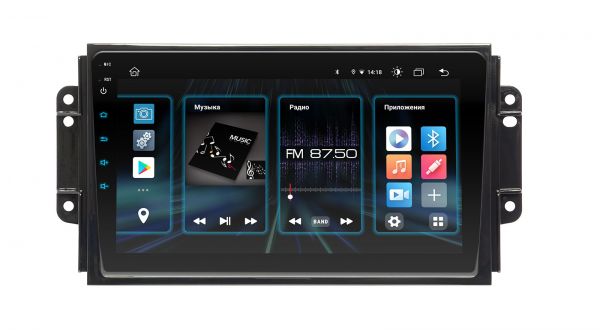 Штатная магнитола Incar DTA4-1563 для Chery Tiggo 2, 3 2014+ Штатная магнитола Incar DTA4-1563 для Chery Tiggo 2, 3 2014+