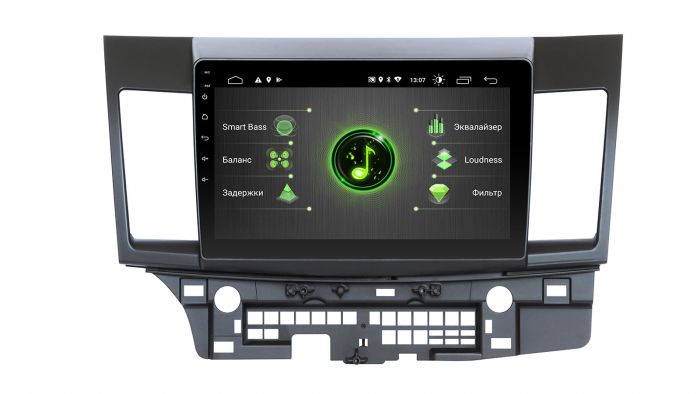 Штатная магнитола Incar DTA-6102 для Mitsubishi Lancer X 2007-2019