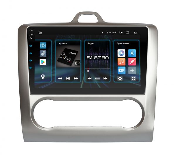 Штатна магнітола Incar DTA4-3011 для Ford Focus 2005-2011 Climat