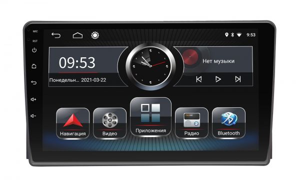 Штатна магнітола Incar PGA2-3016 для Ford Focus II 2005-2011, C-max 2005-2011, S-max 2006-2011, Transit 2006-2011, Fusion 2006-2011, Fiesta 2006-2008, Galaxy 2006-2008, Kuga 2008-2012