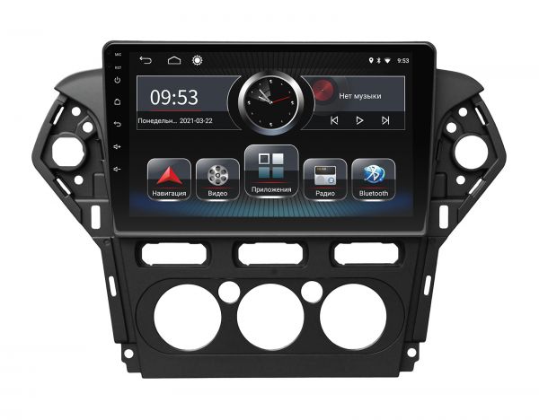 Штатна магнітола Incar PGA2-3003 для Ford Mondeo 2011-2015 Black