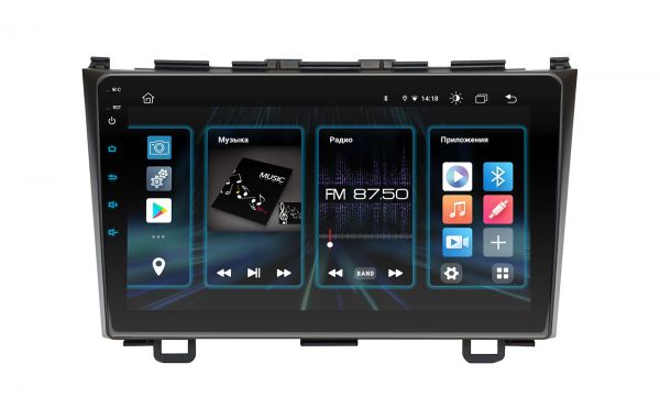 Штатна магнітола Incar DTA4-0110 для Honda CR-V 2007-2011