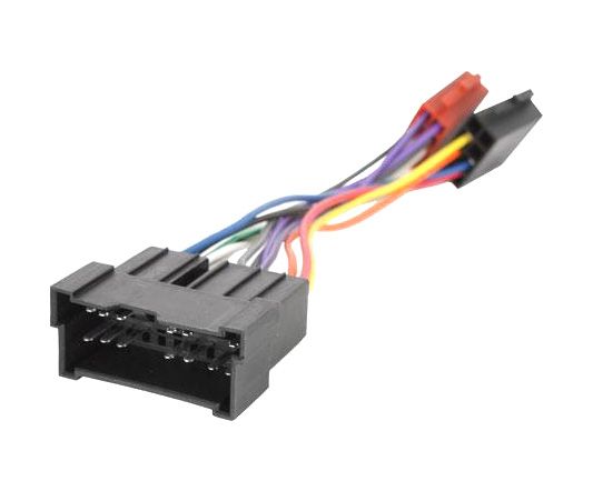 ISO перехідник для Hyundai Getz 2002+, Atos 2099-2005, Accent, Elantra до 2005, Kia Sorento 2002-2005, Cerato INCAR HY-01