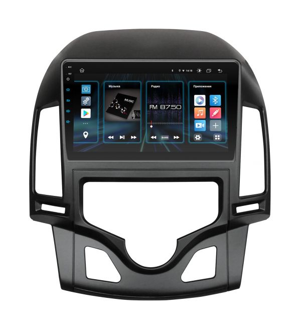 Штатна магнітола Incar DTA4-9518 для Hyundai i30 (FD) 2008-2011 Climat