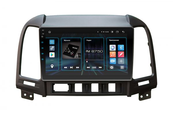 Штатная магнитола Incar DTA4-2408 для Hyundai Santa Fe 2006-2012