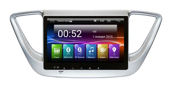 Штатная магнитола Incar AHR-2469A5 для Hyundai Accent 2017+ Штатная магнитола Incar AHR-2469A5 для Hyundai Accent 2017+