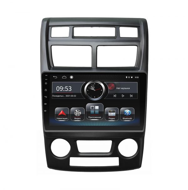 Штатна магнітола Incar PGA2-1821 для Kia Sportage 2008-2010 climat